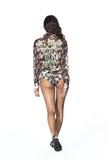 Agua Bendita "Midnight Forest" Camo Jacket