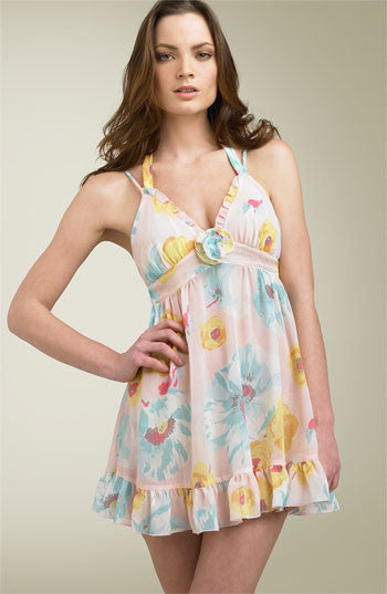 Betsey Johnson Sorbet Chiffon Babydoll