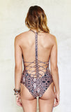 Gypsy05 Marina Fit Print One-Piece - Neapolitan