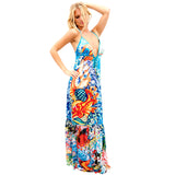 Ed Hardy "Jane" Silk Mermaid Maxi Dress