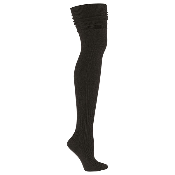 OVER KNEE SOCK - BLACK