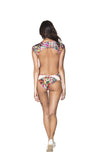 Agua Bendita "Desert Nomad" Cap-Sleeve One-Piece