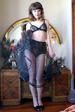 Retro Classic Black Tulle Crinoline