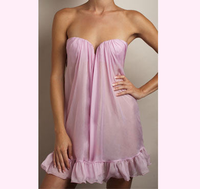 Carol Malony Haute SUGAR PLUM FAIRY STRAPLESS GOWN